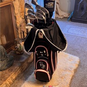 Ping Karsten i3 0 size “Faith” limited edition club set +EXTRAS